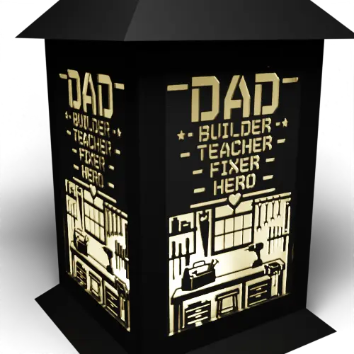 Dad. Builder, Teacher, Fixer, Hero. Workshop