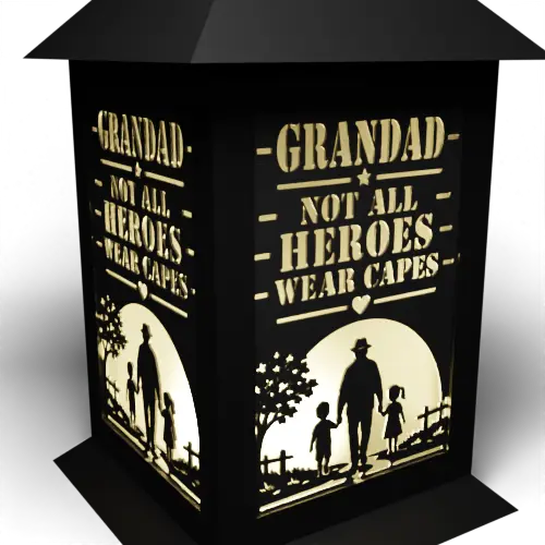 Grandad Not All Heroes Wear Capes