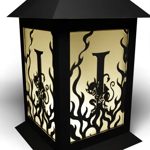 Halloween I Letter Alternative - Imp