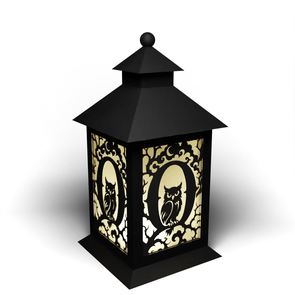 Halloween O Letter – Owl