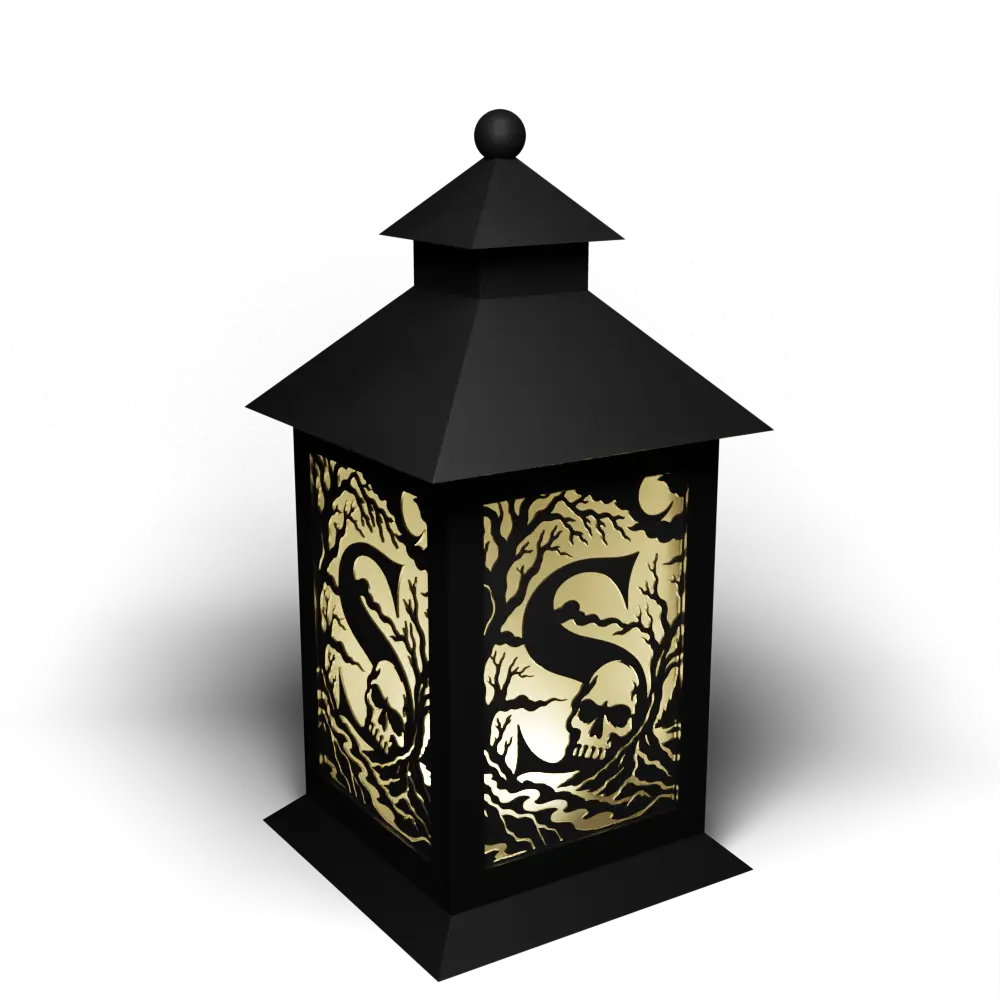 Halloween S Letter – Skull