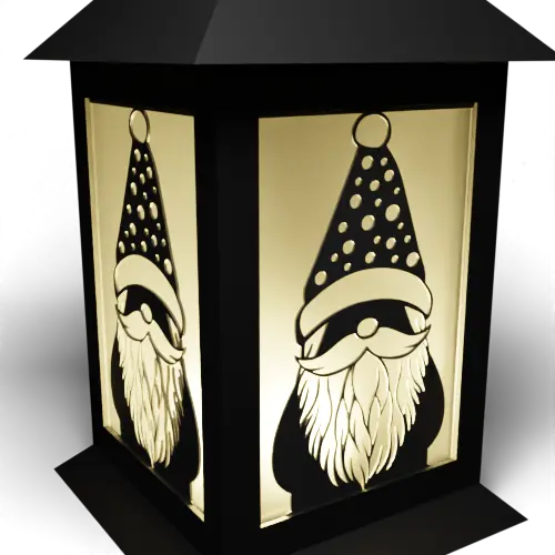 Christmas Gnome with Polka Dot Hat