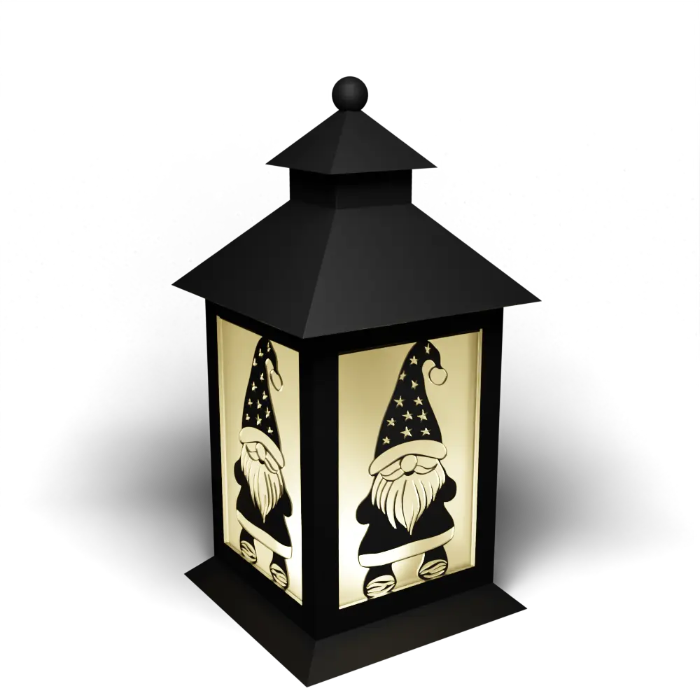 Christmas Gnome with Starry Hat