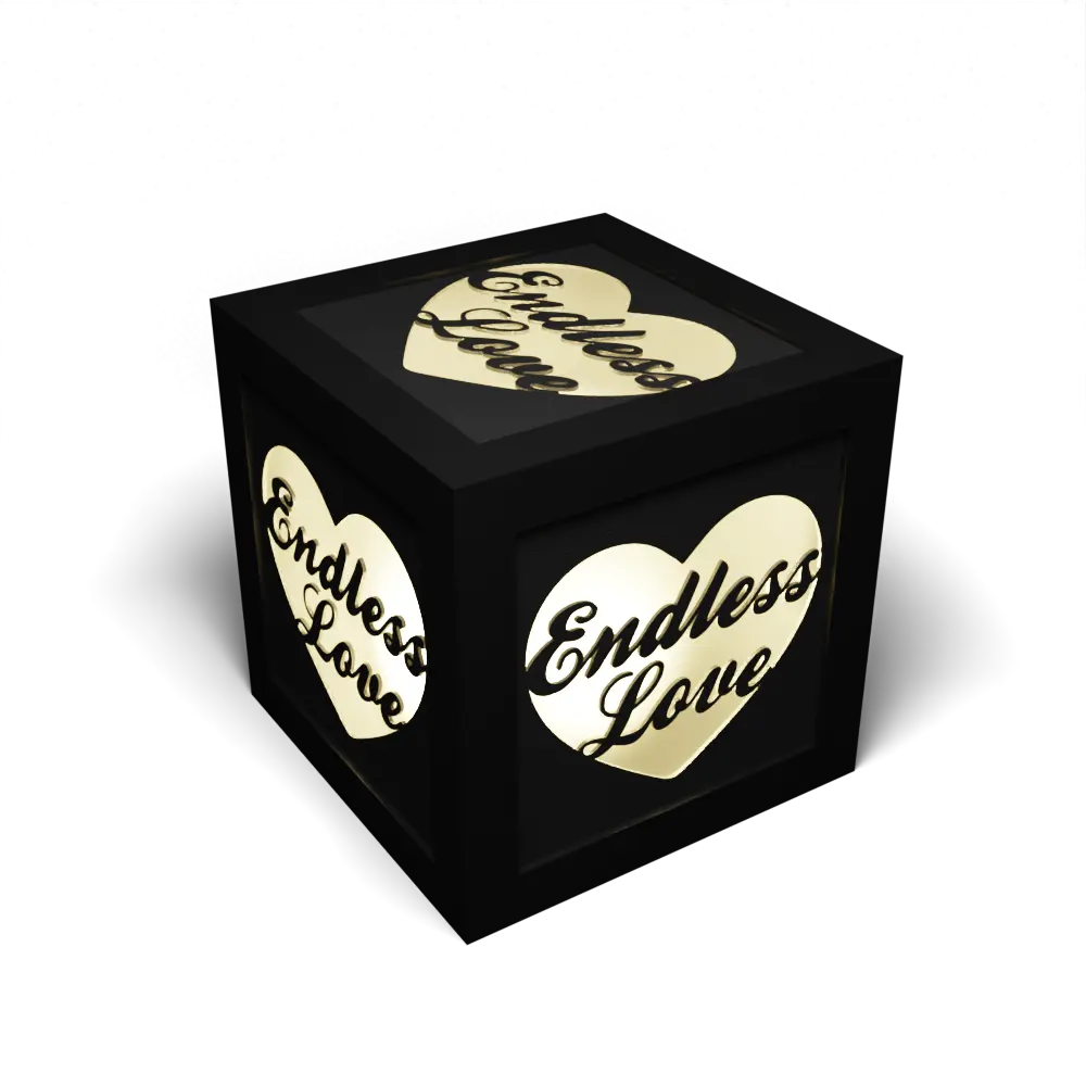 Heart Columns Large Heart Endless Love Square