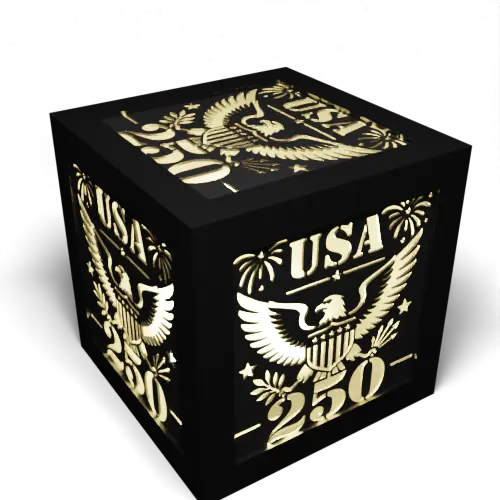 USA Eagle and Fireworks 250