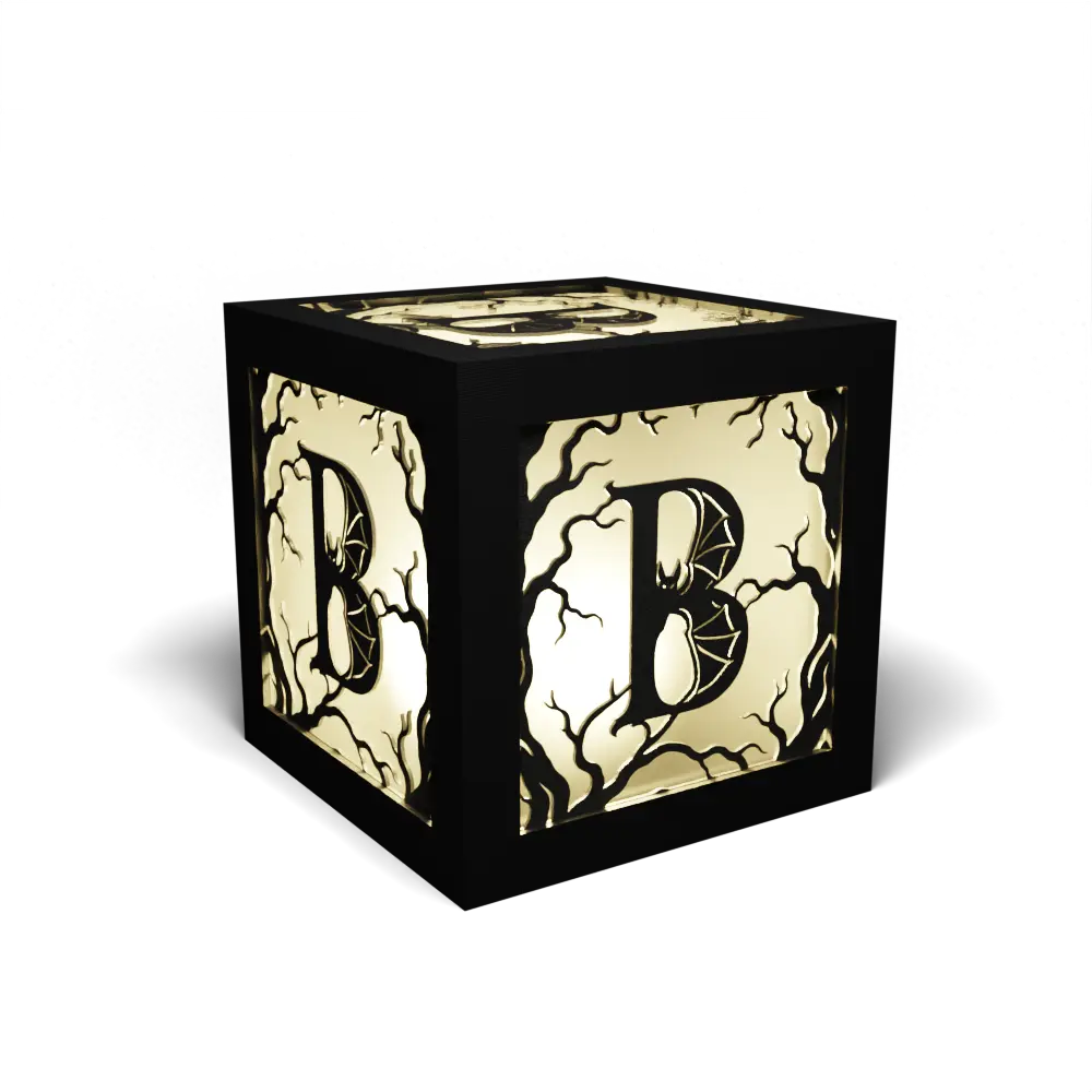 Halloween B Letter – Bat