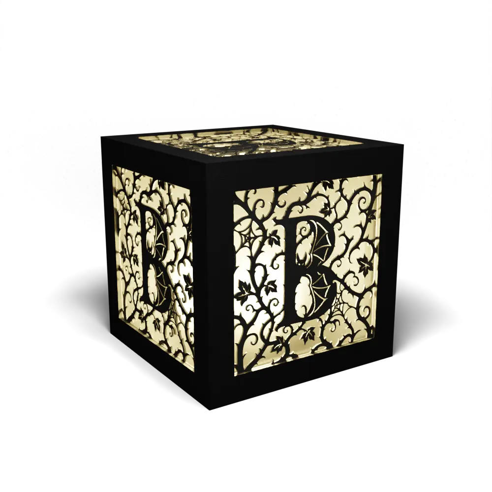 Halloween B Alternate Letter – Bat
