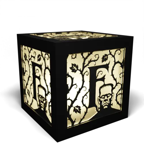 Halloween F Letter – Frankenstein