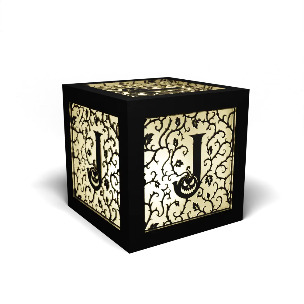 Halloween J Letter – Jack O Lantern