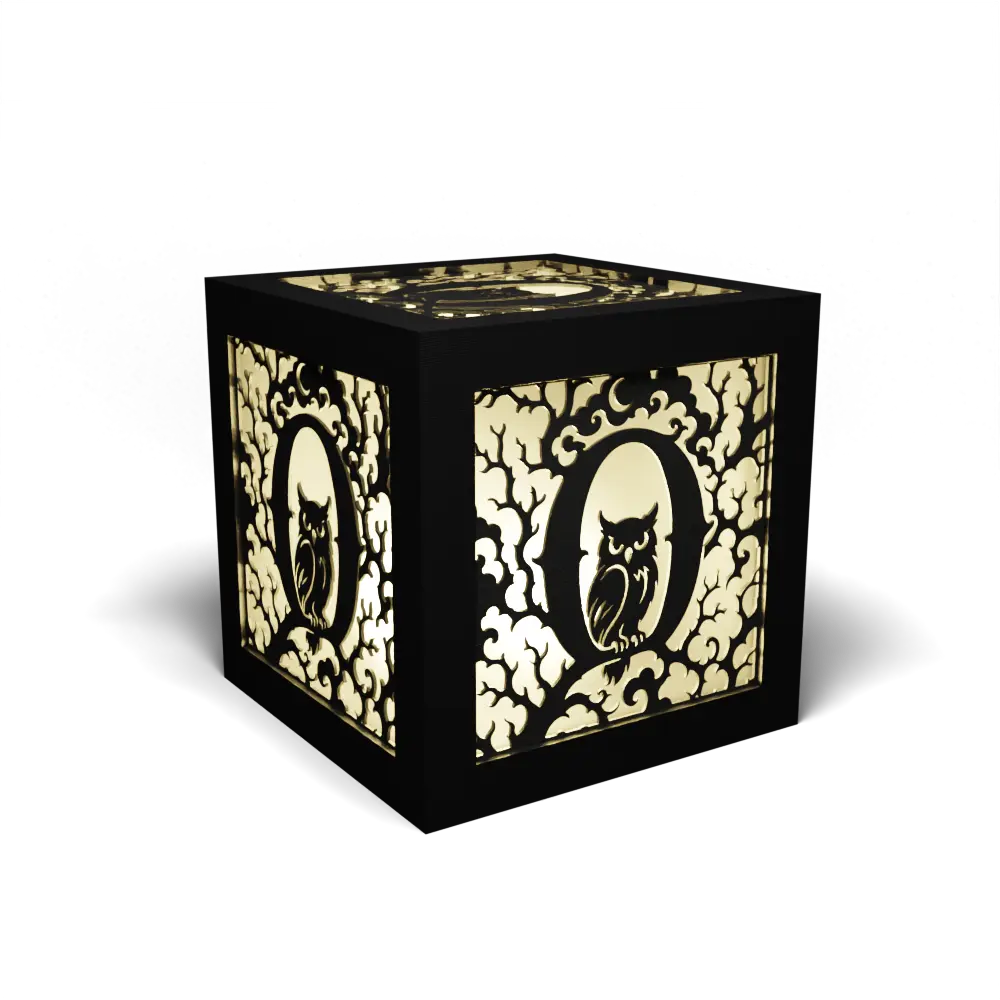 Halloween O Letter – Owl