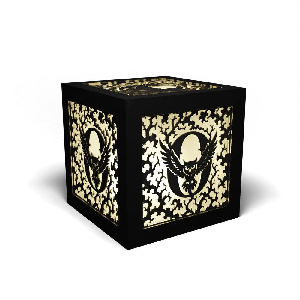 Halloween O Letter Alternative – Owl in flight