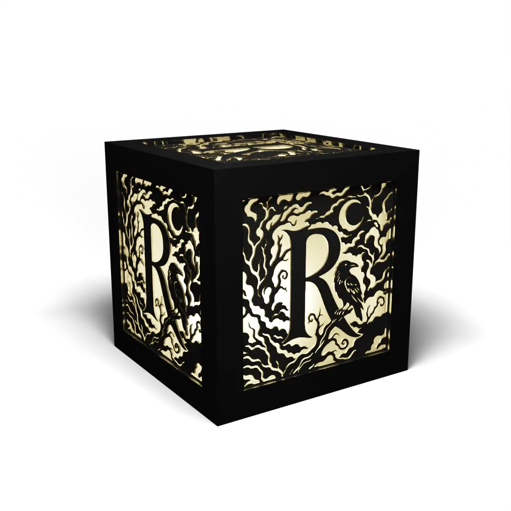 Halloween R Letter – Raven