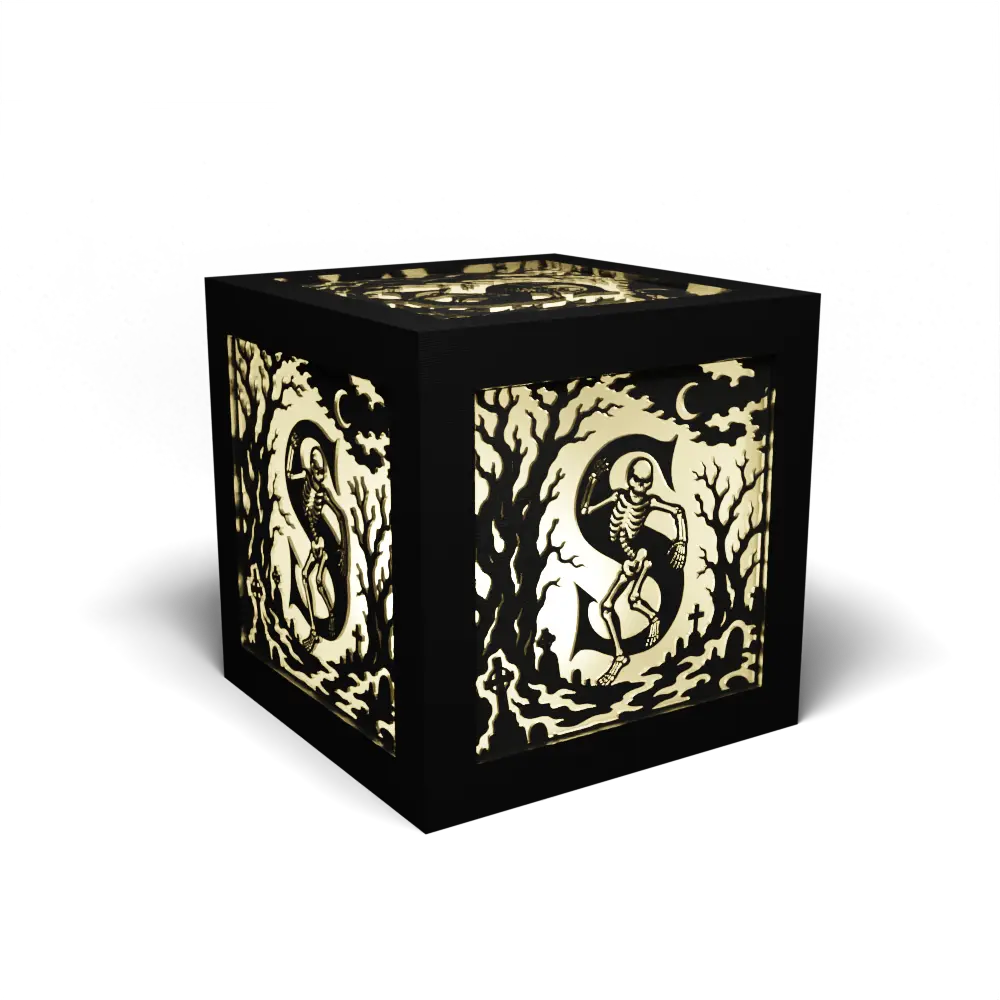 Halloween S Letter – Skeleton