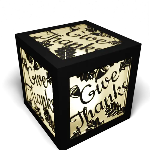 Give Thanks Oak Leaves