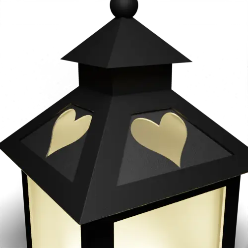 Large Single Heart