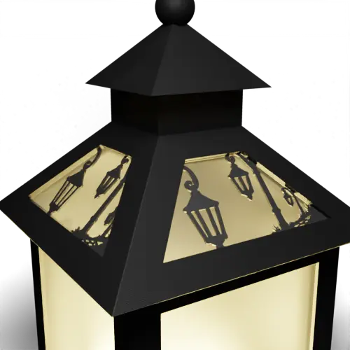Halloween L Letter – Lantern