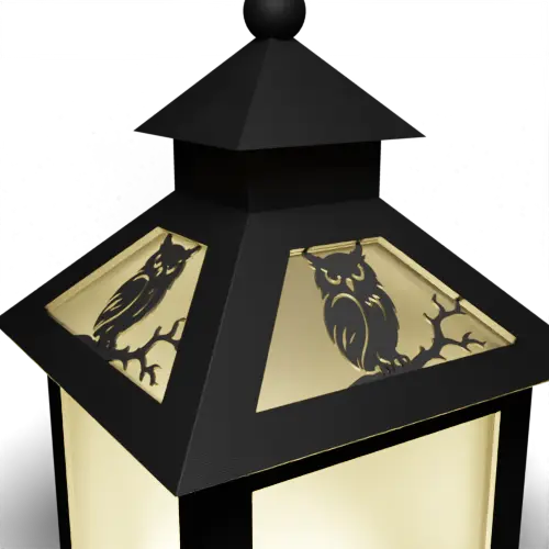 Halloween O Letter - Owl