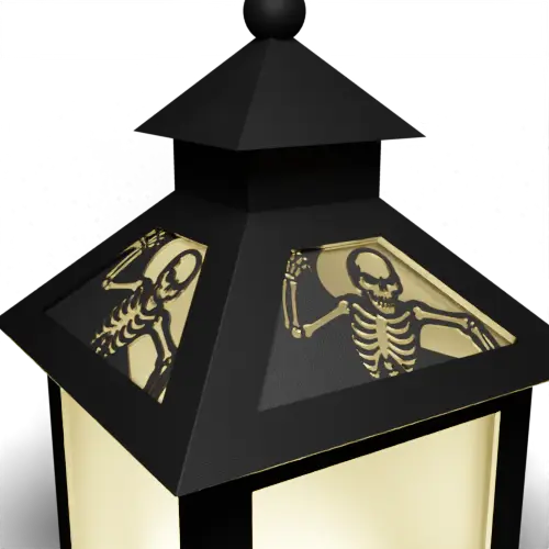 Halloween S Letter - Skeleton