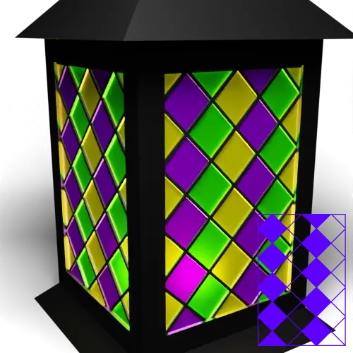 3 Colour Squares Left (Part A)