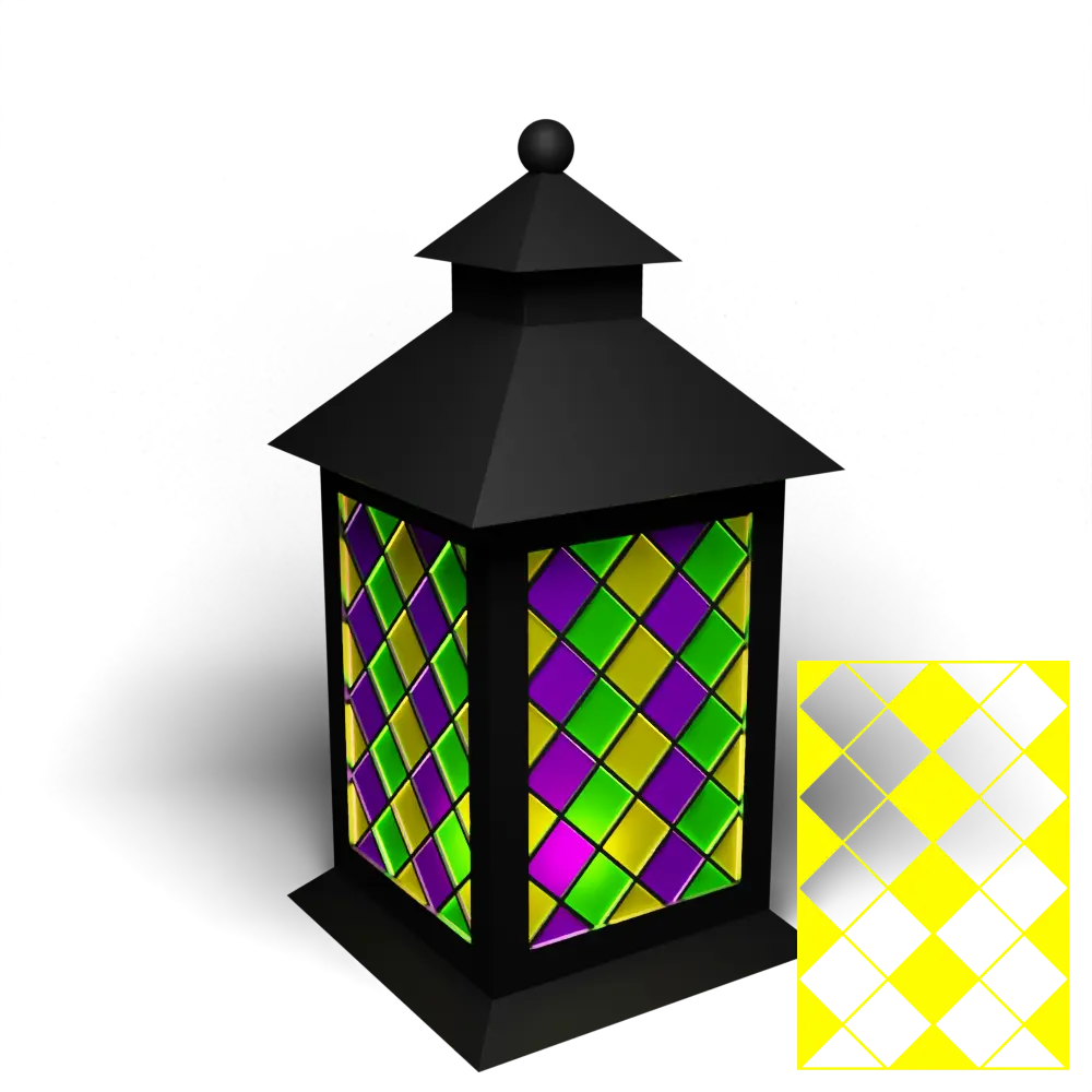 3 Colour Squares Middle (Part B)
