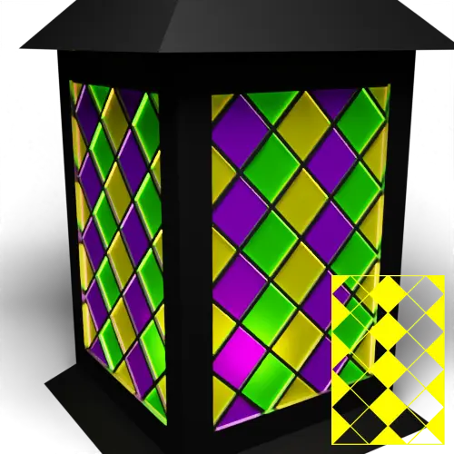 3 Colour Squares Middle (Part B)