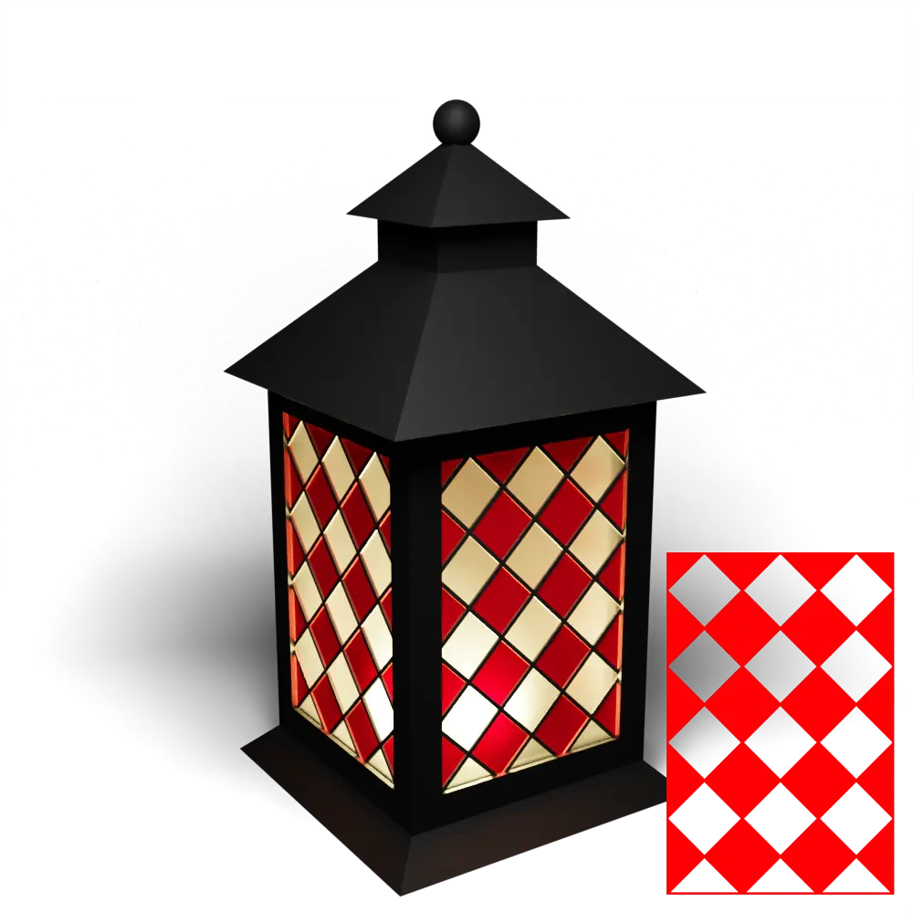 2 Colour Squares Outer (Part E)