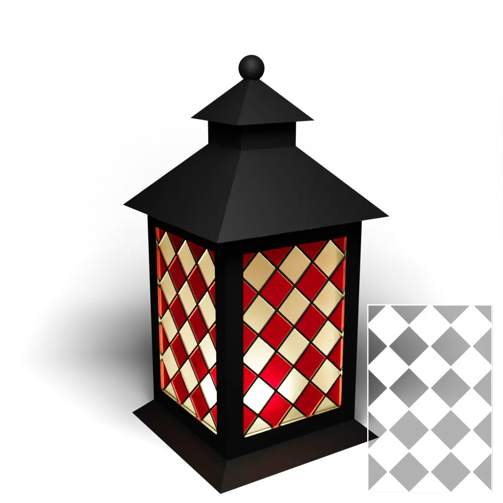 2 Colour Squares Outer (Part F)