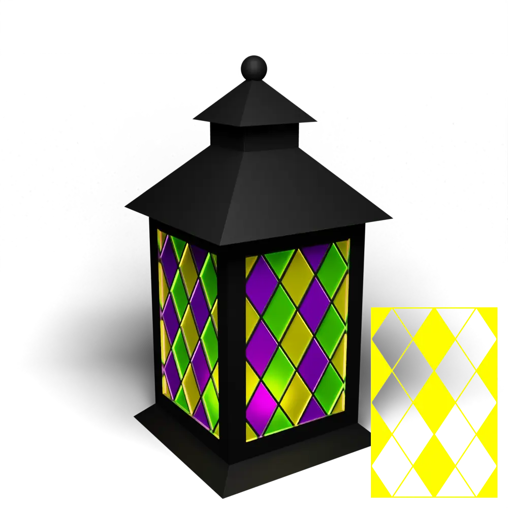 3 Colour Diamonds Centre (Part B)