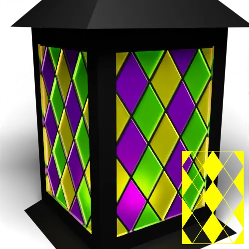 3 Colour Diamonds Centre (Part B)