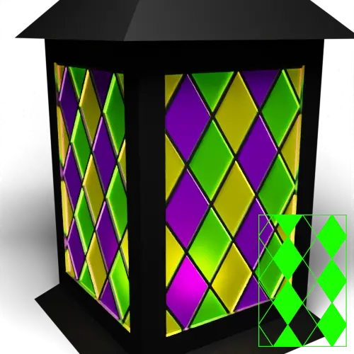 3 Colour Diamonds Right(Part C)