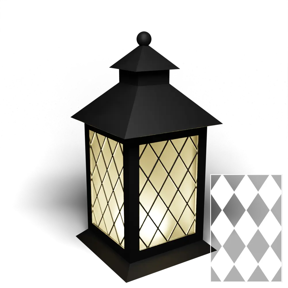 3 Colour Diamonds Inner (Part F)