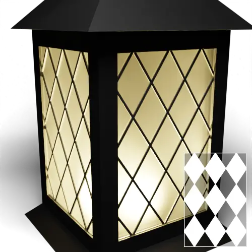 3 Colour Diamonds Inner (Part F)