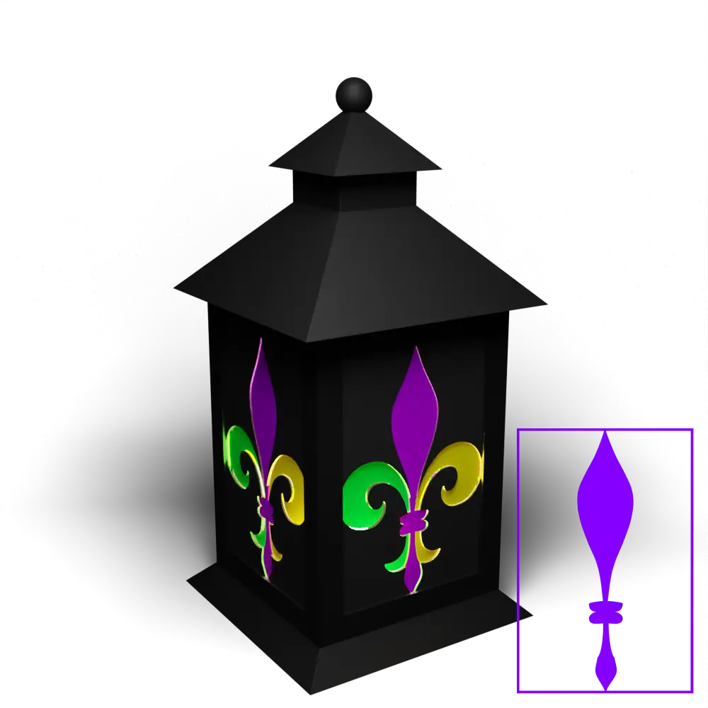 Flur de Lis 3 Colour Part A