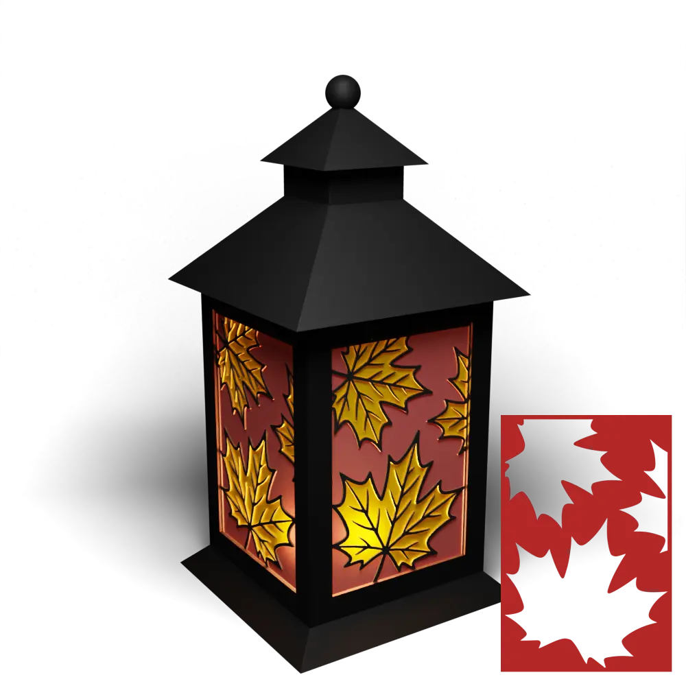 3 Maple Leaves Surround Panel