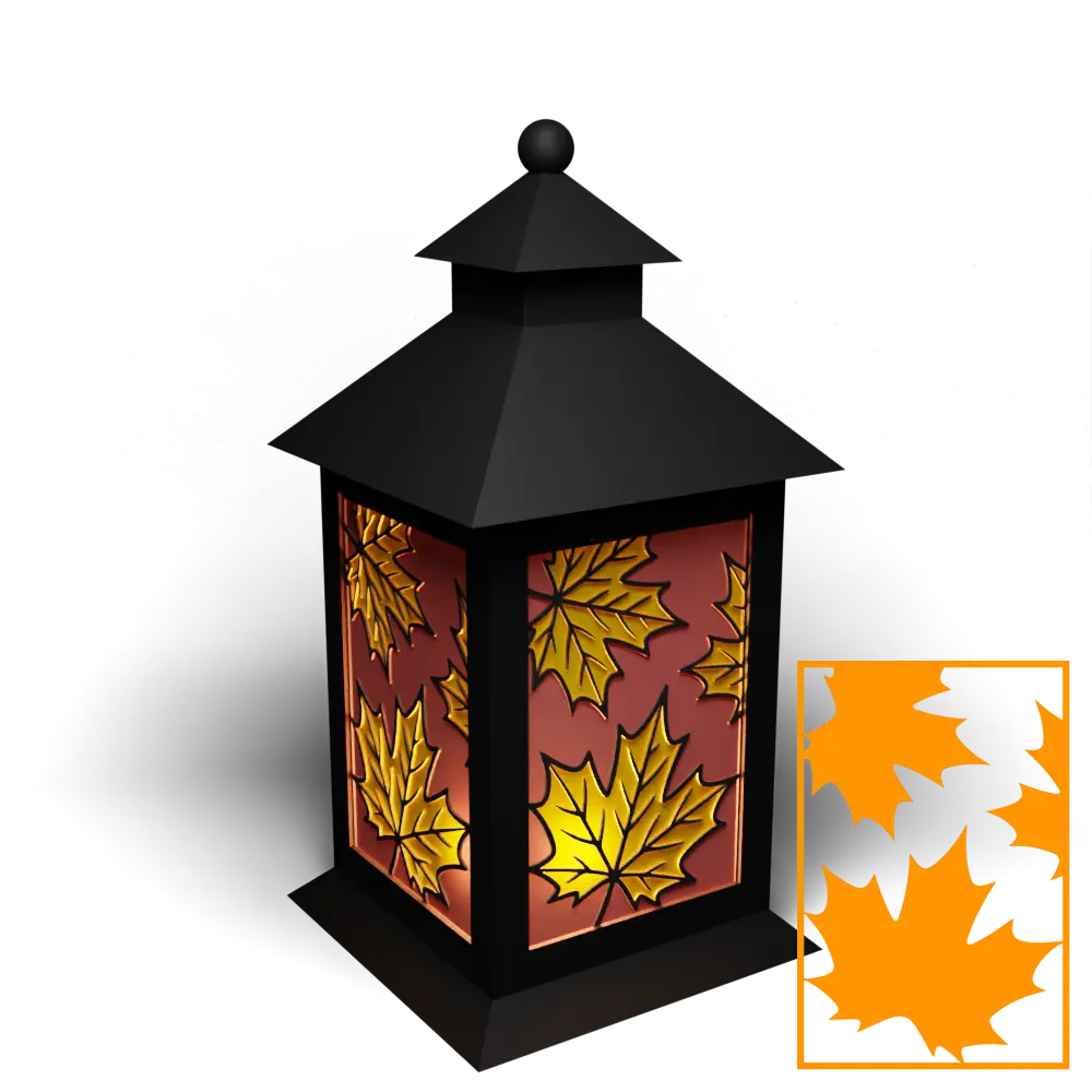3 Maple Leaves Leaf Panel