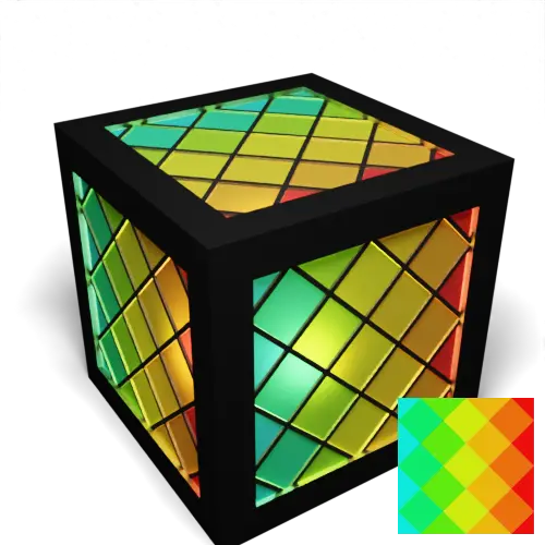 Squares Multicolour AMS Panel