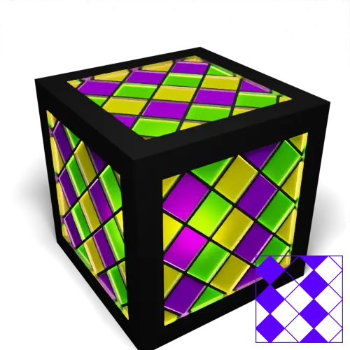 3 Colour Squares Left (Part A)