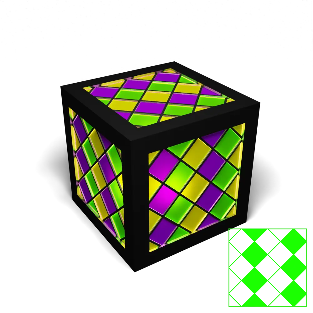 3 Colour Squares Right (Part C)