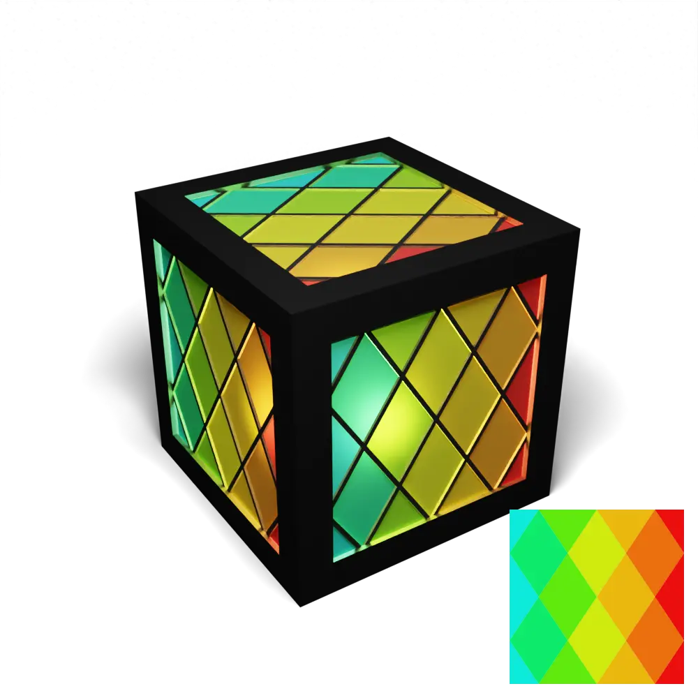 Diamonds Multicolour AMS Panel