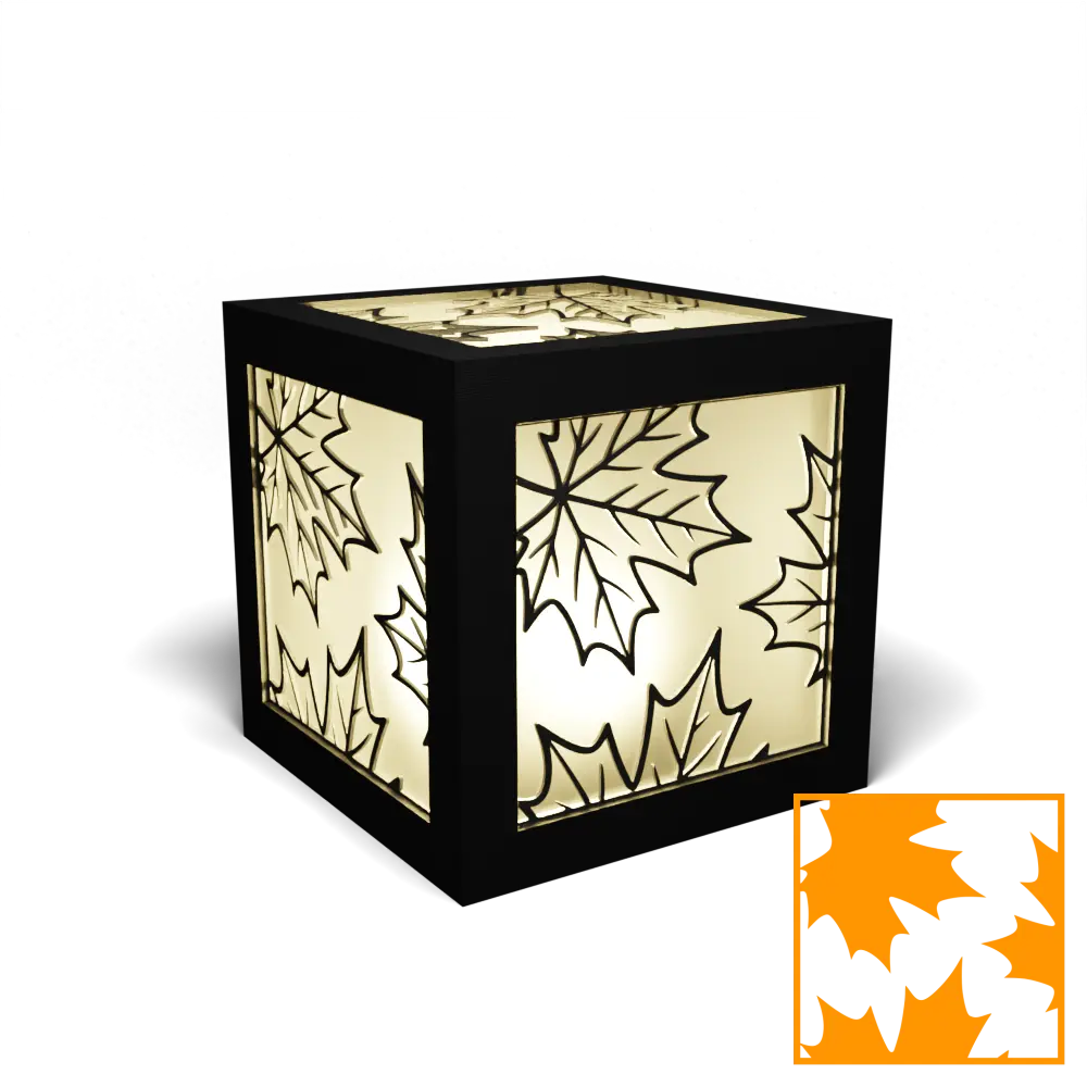 Maple Outline 3 Leaf Inner