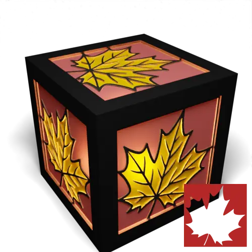 Maple Outline 1 Leaf Surround