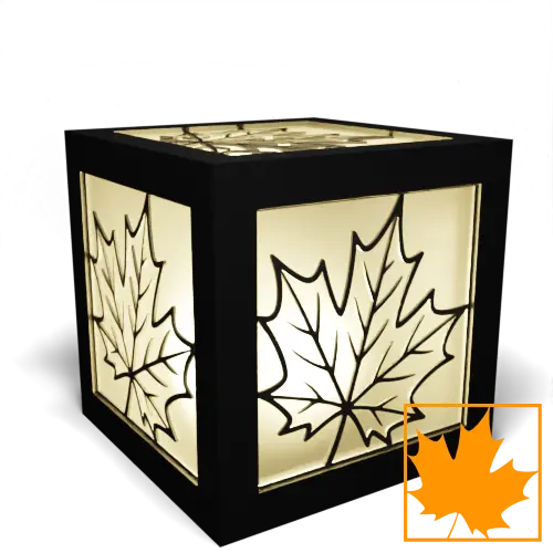 Maple Outline 1 Leaf Inner